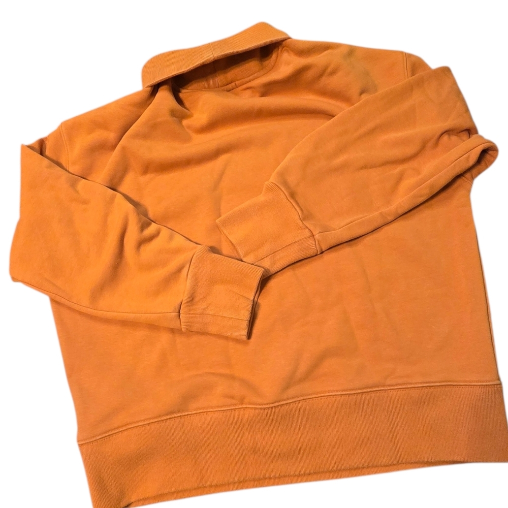 SCOTCH & SODA Cowl Neck Sweatshirt Sunset Orange Size M - Picture 3 of 8